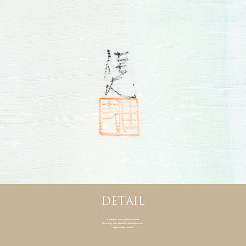 付下げ リサイクル 身丈158.2cm 裄66.8cm 袷 風景柄 作家物 重ね衿付き アイボリー Mサイズ お洒落 落款 正絹 広衿 Aランク