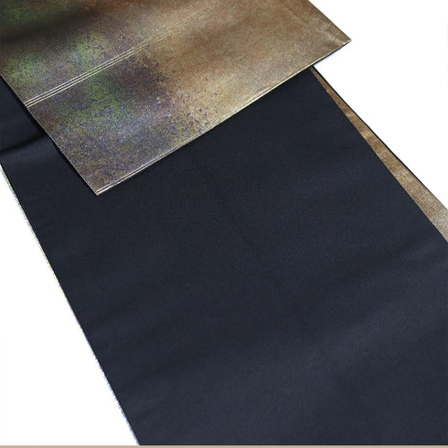 袋帯 リサイクル 帯丈426cm 六通 ケミカルシルク箔 多色 Sサイズ 正絹 Sランク お洒落 セミフォーマル