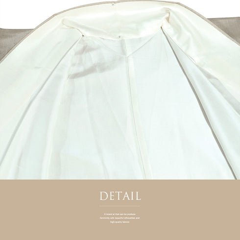 付下げ リサイクル 身丈152.2cm 裄63.2cm 袷 短冊や摺り疋田柄 金駒刺繍 箔 ベージュ Sサイズ お洒落 正絹 広衿 Sランク