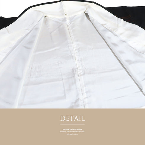 小紋 リサイクル 身丈152.7cm 裄64cm 袷 横段柄 パールトーン加工 ブラック Sサイズ お洒落 カジュアル 正絹 広衿 Sランク