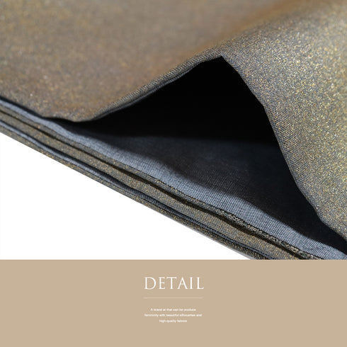 袋帯 リサイクル 帯丈468cm ポイント柄 汕頭 壁画柄 オリエンタル柄 ゴールド LLサイズ 正絹 Sランク お洒落