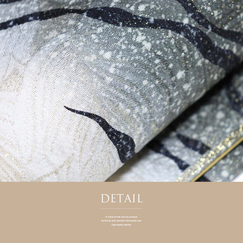 袋帯 リサイクル 帯丈440cm 全通 蒔き染めぼかし 地紋織り 多色 Mサイズ 正絹 新品・未使用品 お洒落