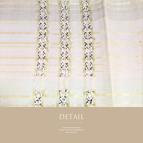 袋帯 リサイクル 帯丈440cm ポイント柄 りぼん織り 多色 Mサイズ 正絹 新品・未使用品 お洒落