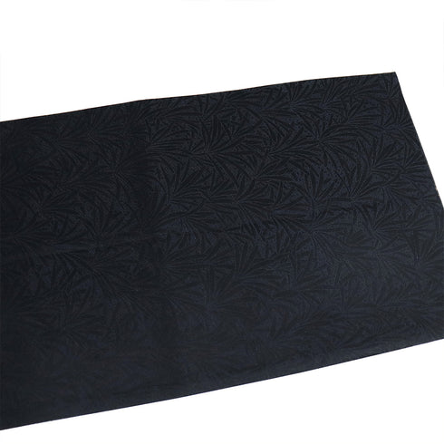 袋帯 リサイクル 帯丈438cm 六通 縦線に半円模様 ブラック Mサイズ 正絹 Sランク お洒落