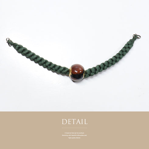 羽織紐 リサイクル 男物 未使用品 未使用品 Sランク 色石 和装小物 ET-579