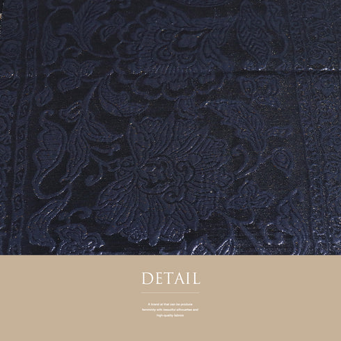 袋帯 リサイクル 帯丈440cm 六通 星座柄 花柄 リバーシブル ブラック Mサイズ 正絹 新品・未使用品 お洒落