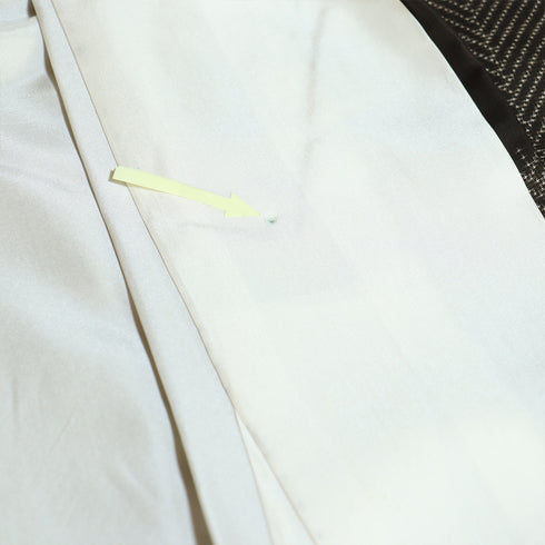 紬 リサイクル 身丈157.8cm 裄67.2cm 袷 デザイン松柄 ブラウン Mサイズ お洒落 カジュアル 正絹 広衿 Bランク