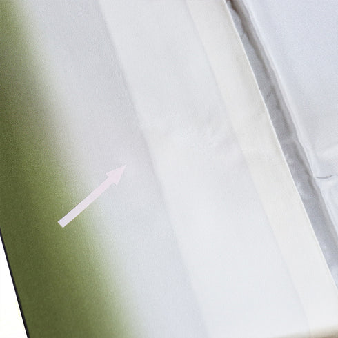 小紋 リサイクル 身丈163.8cm 裄66.8cm 袷 曲線柄 パープル Lサイズ お洒落 カジュアル 正絹 広衿 Aランク