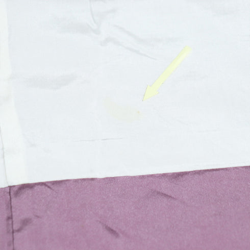 紬 リサイクル 身丈160.7cm 裄65.6cm 袷 デザイン縞模様 多色 Lサイズ お洒落 カジュアル 正絹 広衿 Sランク