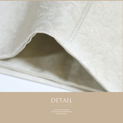 名古屋帯 リサイクル 帯丈379cm ポイント柄 うさぎ柄 地紋 織り出し柄 グレー Mサイズ 正絹 Sランク お洒落 落款