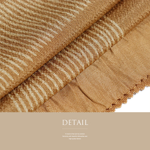 帯締め・帯揚げセット 手組紐 ちりめん 多色 正絹 新品・未使用品 地紋