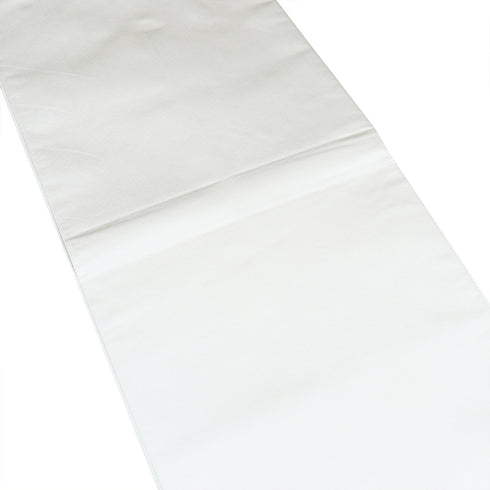 袋帯 リサイクル 帯丈438cm 六通 桔梗に梅や波柄 シルバー Mサイズ 正絹 Sランク フォーマル