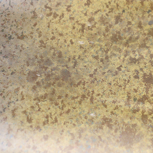 袋帯 リサイクル 帯丈438cm 六通 グラデーション ベージュ Mサイズ 正絹 新品・未使用品 お洒落 セミフォーマル