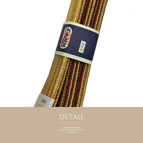 帯締め リサイクル セミフォーマル 平組紐 多色 正絹 新品・未使用品