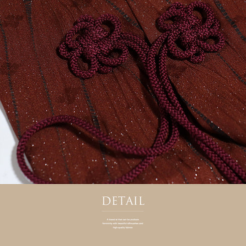 道中着 リサイクル 身丈84.5cm 裄66.4cm 袷 竜巻絞り 巻き上げ絞り レッド Mサイズ お洒落 正絹 Sランク