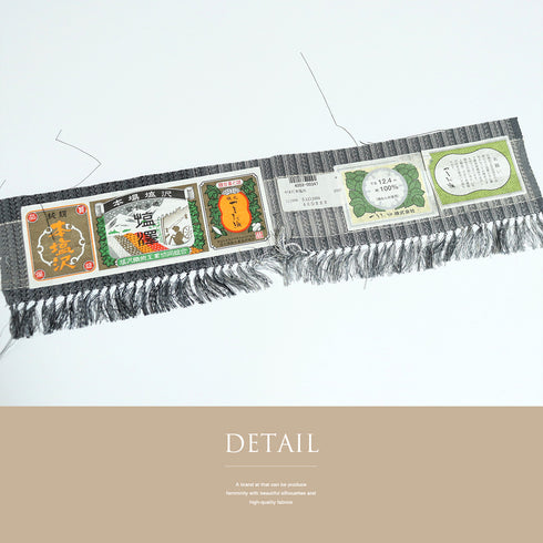 紬 リサイクル 身丈151.7cm 裄63.8cm 単衣 塩沢 後身頃居敷当て付き グレー Sサイズ お洒落 カジュアル 証紙 正絹 広衿 Aランク