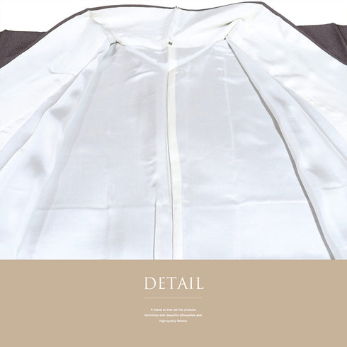 江戸小紋 リサイクル 身丈151.5cm 裄62.4cm 袷 角通し小紋 パープル Sサイズ セミフォーマル お洒落 一つ紋 しつけ糸 正絹 広衿 Sランク