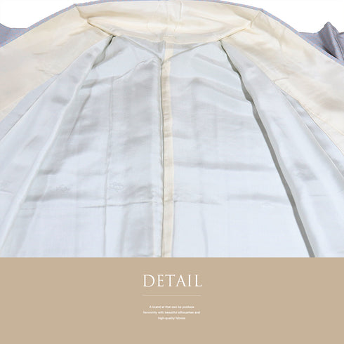 小紋 リサイクル 身丈152cm 裄64.4cm 袷 多色 Sサイズ お洒落 一つ紋 正絹 広衿 Aランク