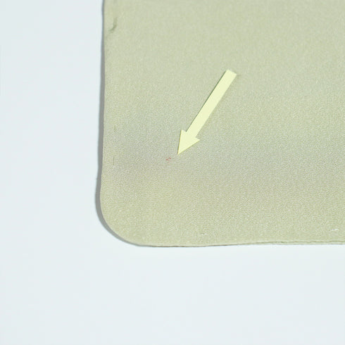 色無地 リサイクル 身丈155.3cm 裄66cm 袷 グリーン Sサイズ お洒落 正絹 広衿 地紋なし Bランク