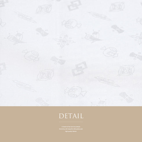 小紋 リサイクル 身丈169cm 裄66.6cm 袷 裂取り柄 お召し 地紋 ベージュ LLサイズ お洒落 正絹 広衿 Sランク