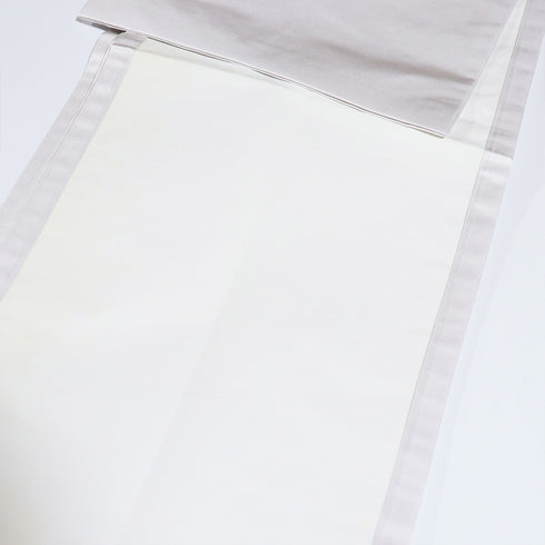 名古屋帯 リサイクル 帯丈348cm ポイント柄 開き仕立て 抽象柄 パープル Sサイズ 正絹 Aランク お洒落