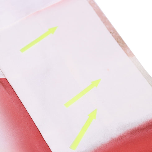 付下げ リサイクル 身丈159cm 裄63cm 袷 道長取りに菊やしだれ花模様 絞り柄 パープル Mサイズ セミフォーマル 一つ紋 正絹 広衿 Aランク