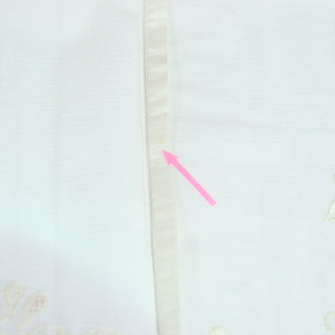 訪問着 リサイクル 夏着物 身丈161.8cm 裄64.8cm 夏物 辻ヶ花模様 ミシン刺繍 ピンク Lサイズ お洒落 不明 広衿 Sランク