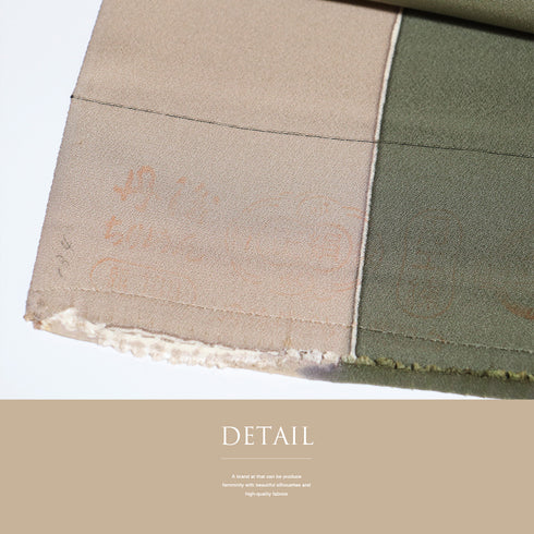 道行コート リサイクル 身丈102cm 裄67.6cm 袷 絵羽ロングコート 吹き寄せ柄 箔 多色 Lサイズ お洒落 正絹 Sランク