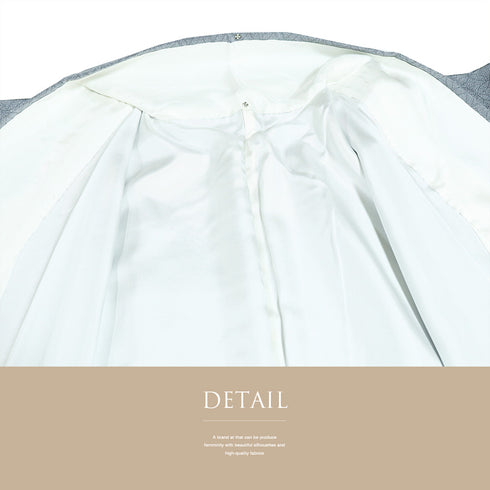 江戸小紋 リサイクル 身丈163.5cm 裄66.4cm 袷 伊勢型紙柄 二代目六谷梅軒彫刻 グレー Lサイズ お洒落 正絹 広衿 Sランク