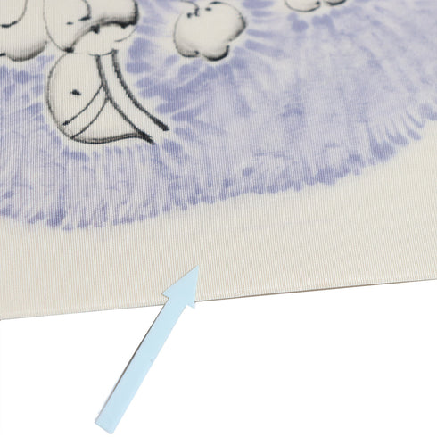 名古屋帯 リサイクル 帯丈364.5cm ポイント柄 花柄 塩瀬 ベージュ Mサイズ 正絹 Sランク お洒落