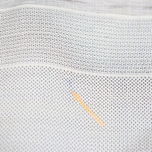 紬 リサイクル 身丈158cm 裄64.2cm 袷 横段縞に花柄 グレー Mサイズ お洒落 カジュアル 正絹 広衿 Sランク