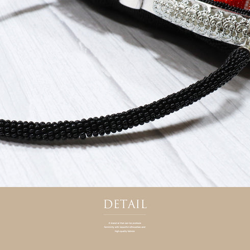 ビーズバック ベージュ 花柄 お洒落 カジュアル 横幅20cm 高さ14.5cm マチ6cm Sランク 和装小物 ZO-90