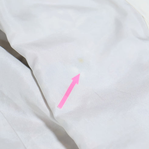小紋 リサイクル 身丈158.5cm 裄65.2cm 袷 辻が花風柄 後絞り加工 グレー Mサイズ お洒落 カジュアル 正絹 広衿 Aランク