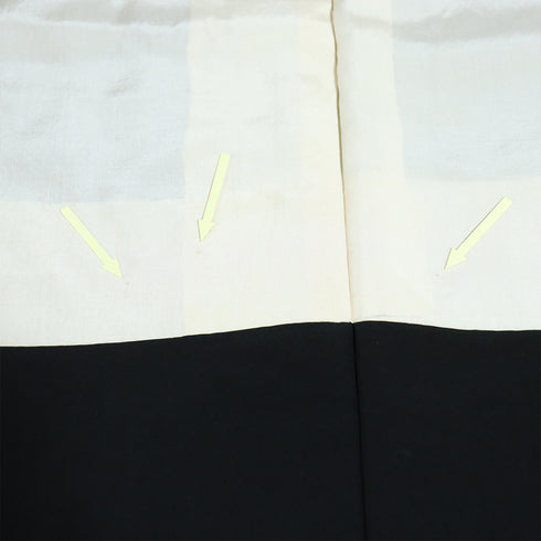 塩沢紬 リサイクル 身丈161cm 裄62.6cm 袷 絣柄 亀甲柄 ブラウン Lサイズ お洒落 カジュアル 正絹 広衿 Aランク