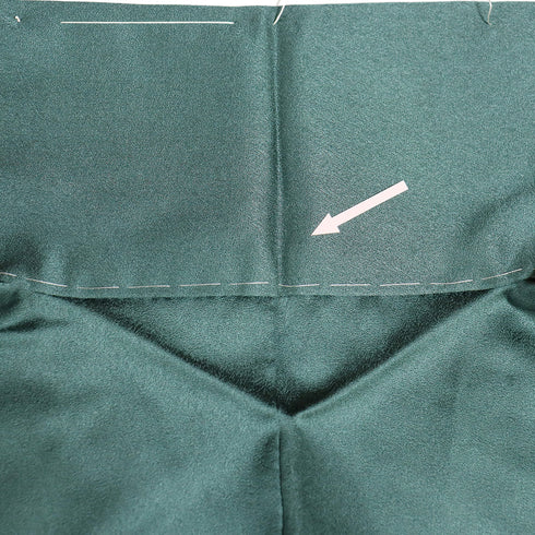 訪問着 リサイクル 身丈156.5cm 裄64.8cm 袷 箔 花や菱型模様 刺繍 グリーン Mサイズ お洒落 正絹 広衿 Aランク