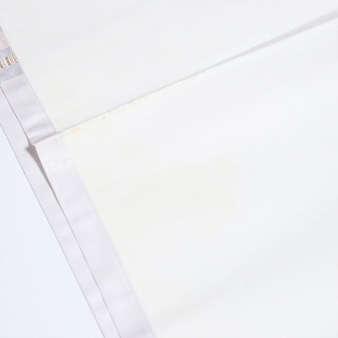 名古屋帯 リサイクル 帯丈348cm ポイント柄 開き仕立て 抽象柄 パープル Sサイズ 正絹 Aランク お洒落