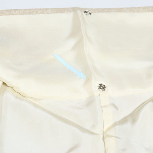 訪問着 リサイクル 身丈165cm 裄72cm 袷 地紋 ブラウン Lサイズ お洒落 セミフォーマル 落款 一つ紋 正絹 広衿 Sランク