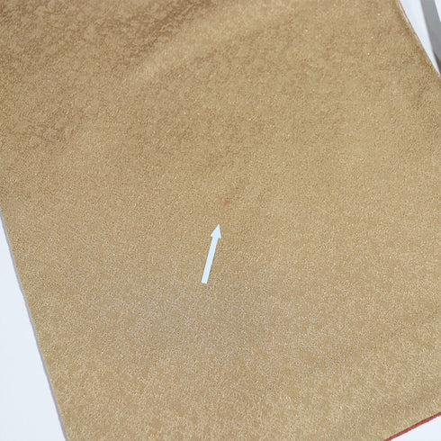 訪問着 リサイクル 身丈161.7cm 裄66.4cm 袷 鼓や扇子や花柄 ブラウン Lサイズ お洒落 セミフォーマル 正絹 広衿 Aランク