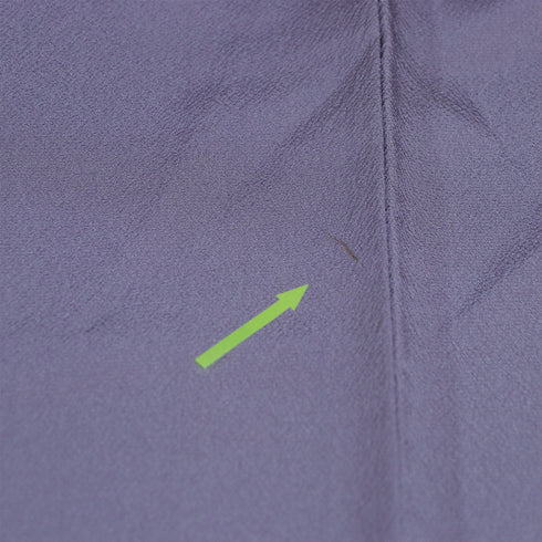 付下げ リサイクル 身丈161.8cm 裄64.4cm 袷 段染め 多色 Lサイズ お洒落 一つ紋 正絹 広衿 Aランク