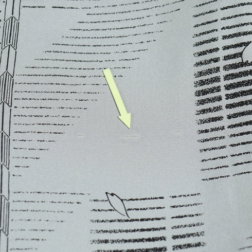 小紋 リサイクル 身丈165cm 裄68.4cm 単衣 グレー Lサイズ お洒落 不明 広衿 Sランク