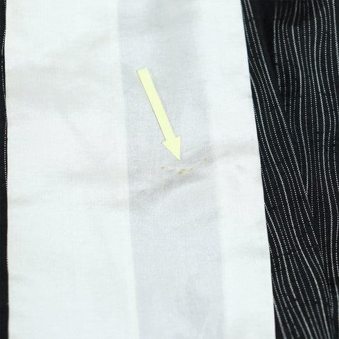 紬 リサイクル 身丈155.8cm 裄64.4cm 単衣 よろけ縞柄 ブラック Mサイズ お洒落 カジュアル 正絹 広衿 Sランク