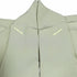色無地 リサイクル 身丈155.3cm 裄66cm 袷 グリーン Sサイズ お洒落 正絹 広衿 地紋なし Bランク
