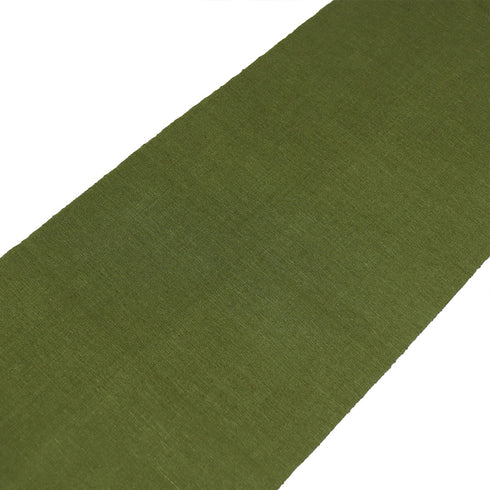 名古屋帯 リサイクル 帯丈367.7cm ポイント柄 抽象柄 グリーン Mサイズ 正絹 Sランク お洒落 カジュアル