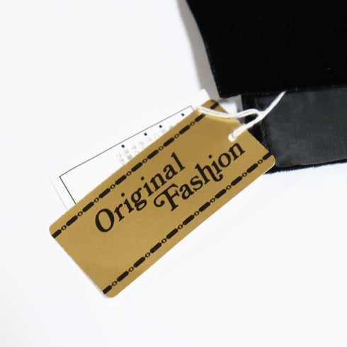 ショール リサイクル ブラック ポリエステル Sランク ベルベット 花柄