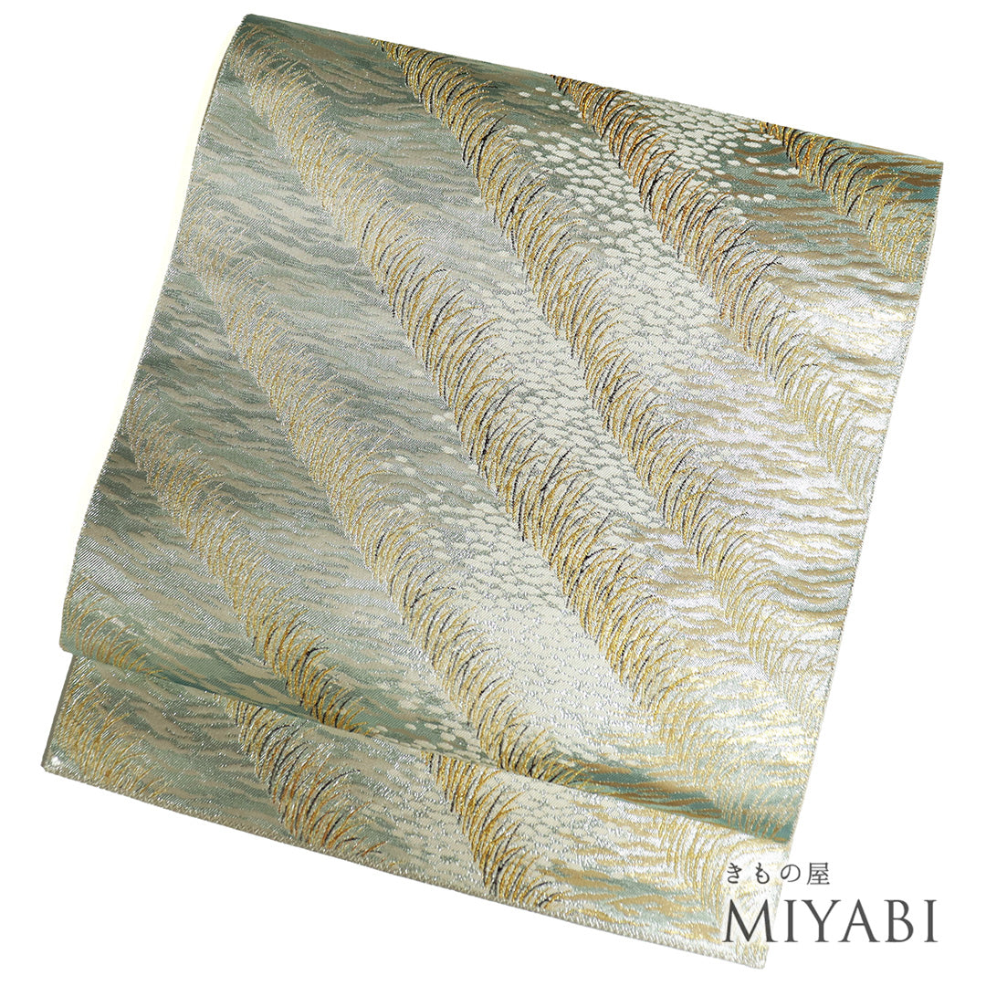 売約済み　帯飾り〈六花・ワサビ〉 楽天市場】飾り帯の通販 売約済み 帯飾り〈六花・ワサビ〉