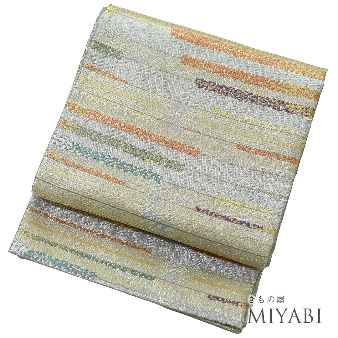 シルバー帯地オーダー見本 シルバー – きもの屋 MIYABI.net