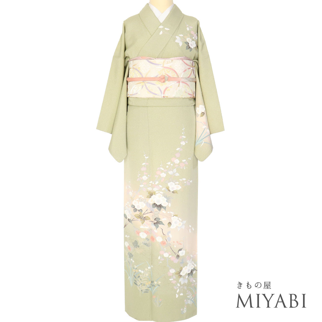 貝合わせ　付下げ　袷　裄68 訪問着・付下げ – きもの屋 MIYABI.net