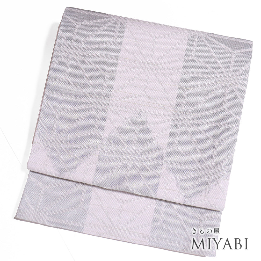 ★専用★未使用品 名古屋帯 アイボリー 麻の葉 長さ3m65cm お洒落 正絹 楽天市場】麻の葉（種類（帯）名古屋帯）（帯｜和服