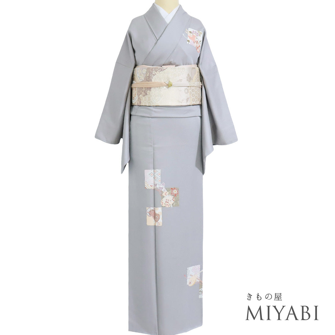 貝合わせ　付下げ　袷　裄68 訪問着・付下げ – きもの屋 MIYABI.net