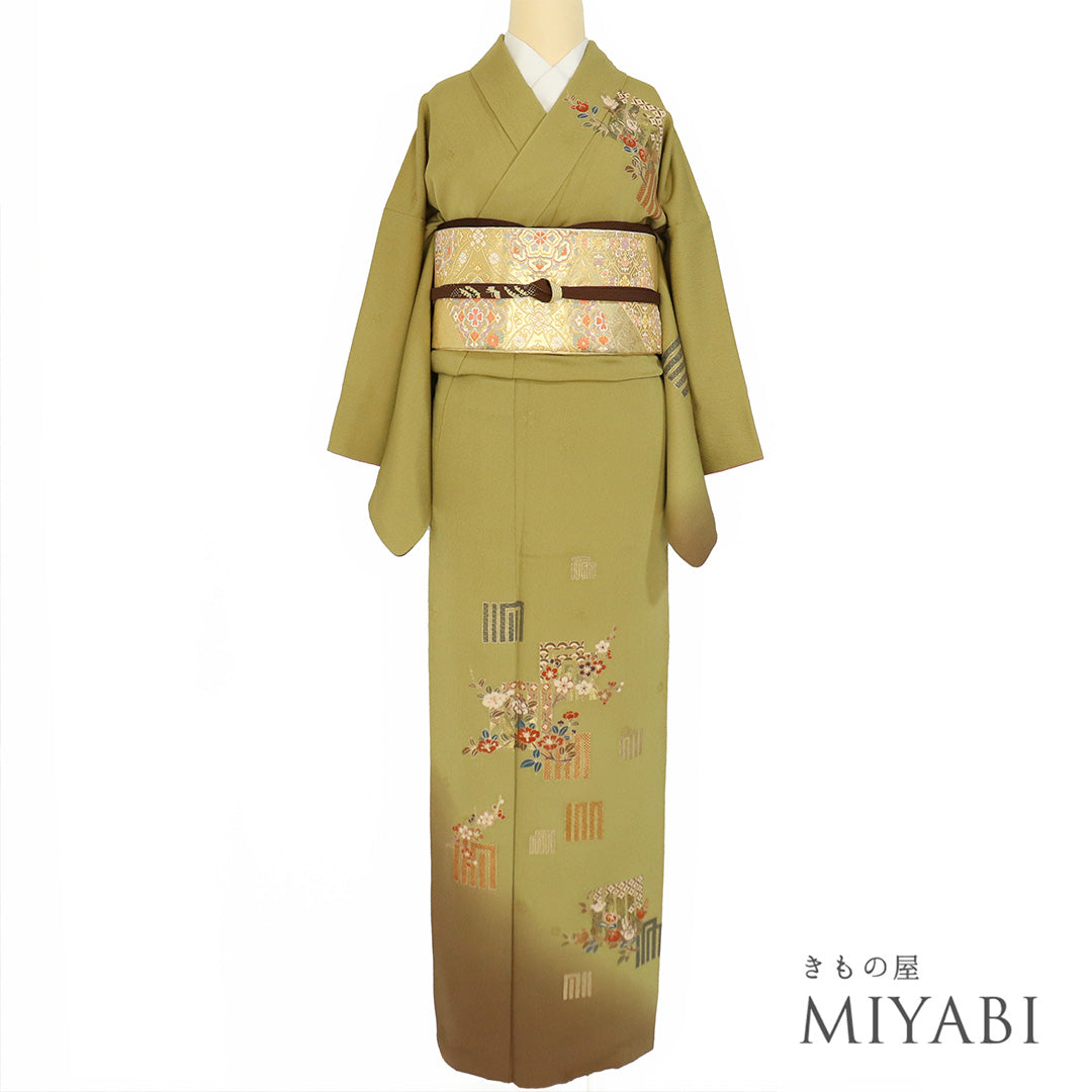 ◆厳選◆単衣夏物◆上質な正絹◆広衿◆居敷当て付き◆ロング◆裄65.5肩丈163 居敷当て 正絹 絽 74×140cm 絹100 いしきあて 白 無地 夏着物